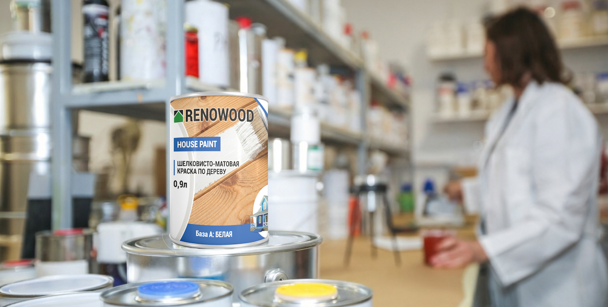 Материалы Renowood для долговечной покраски фасада