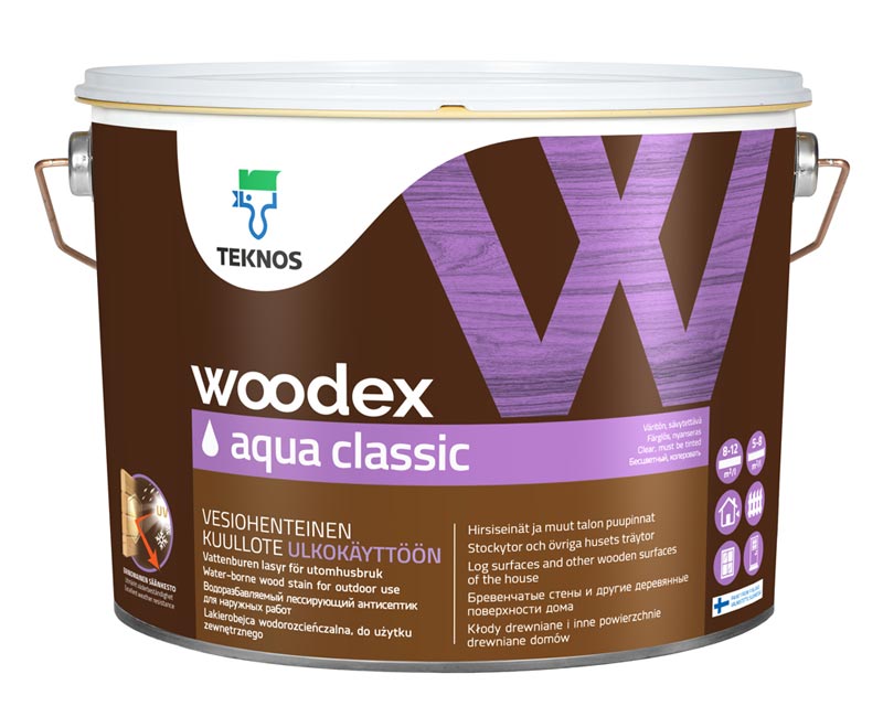 WOODEX AQUA CLASSIC лессирующий антисептик